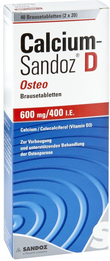 Calcium Sandoz Calcium-Sandoz® D Osteo Brausetabletten