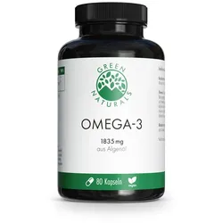 GREEN NATURALS OMEGA-3 80 St Kapseln