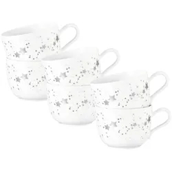 Seltmann Weiden Liberty Silver Stars Kaffeetasse 260 ml 6er Set