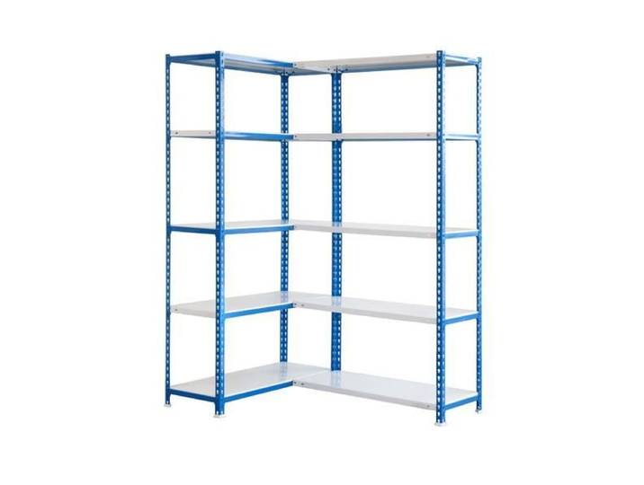 Kit de rangement - Simonrack - Simoncorner 10-400 - Bleu et blanc - 2000x1000x400mm - Montage facile