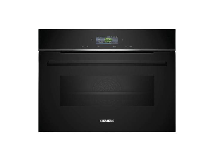 Siemens CM776GKB1 iQ700 Compacte oven met magnetron 60 x 45 cm Zwart
