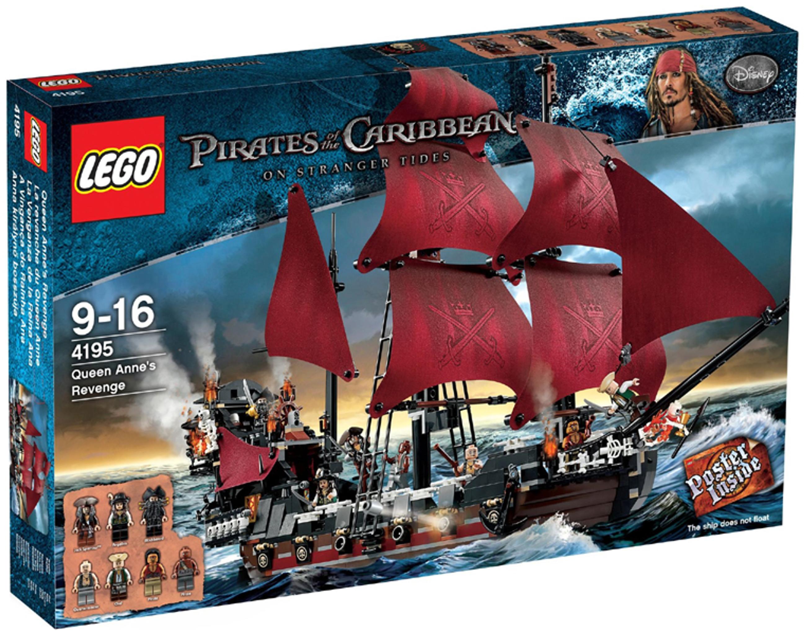Lego Queen Anne's Revenge Pirates of the Caribbean, Bild, 9 Jahr(e), 16 Jahr(e)