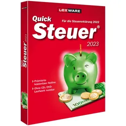 Lexware QuickSteuer 2023, für die Steuererklärung 2022