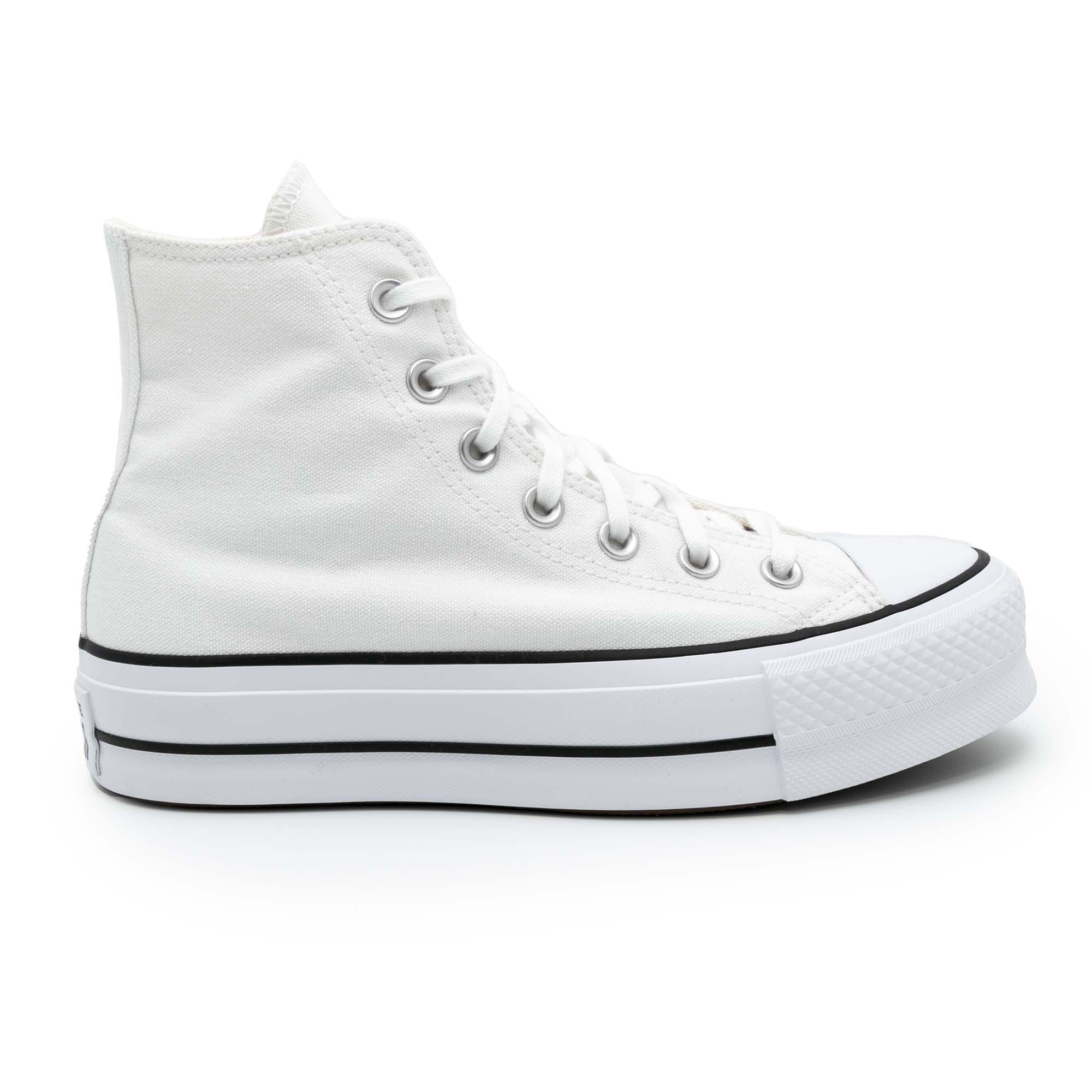 Weiß Converse Chuck Taylor Hallo Turnschuhe