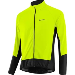 Löffler Fahrradjacke Herren | Gr. 52 | gelb - gelb