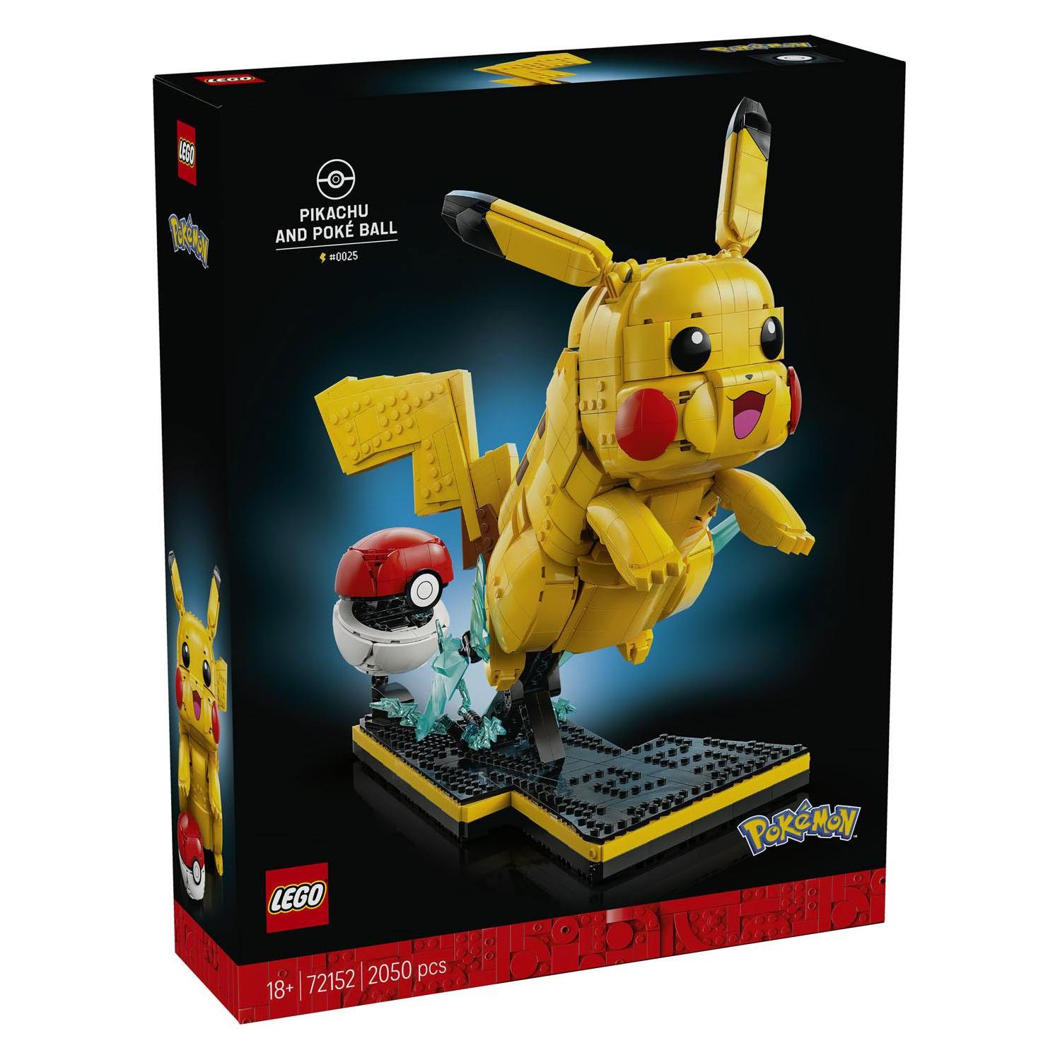 LEGO Pikachu und Pokéball (72152, LEGO Pokémon) (72152)