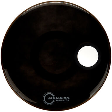 Aquarian "22" Regulator Black Bass Drum" schwarz