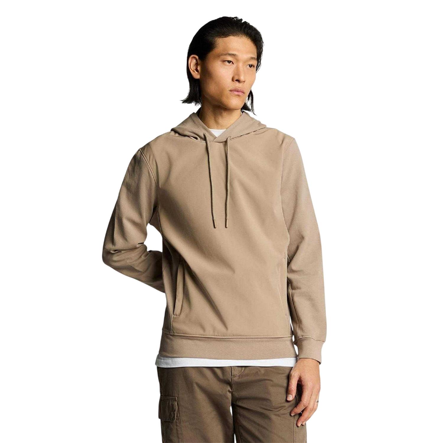 Lyle & Scott - "Hybrid" Kapuzenpullover für Herren (Braun)