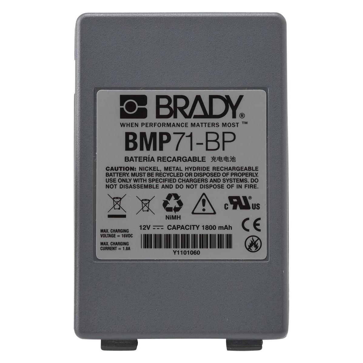 Brady Nickel-Metalhydride battery (M71-BATT)