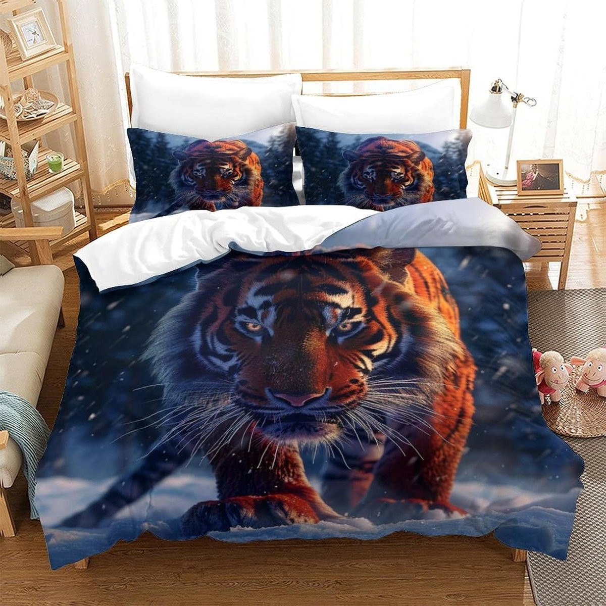 Dekbedovertrek Set met Slopen - Stijl-8 - 140x200 cm