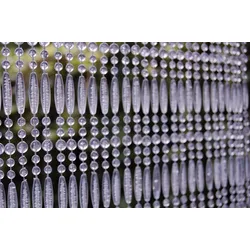 CASA Türvorhang FREJUS 2 Größe: 100x230cm Farbe: transparent