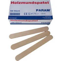 MUNDSPATEL Holz Karton 100 St