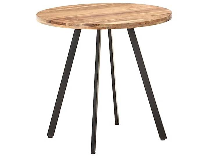 vidaXL Esstisch 80 cm Massivholz Akazie