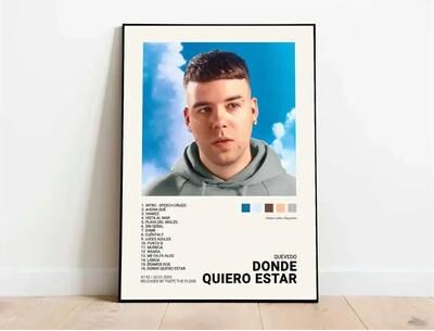 Inspire Essentials Nordic Rap Music Poster Canvas Latin Artist Wall Art Room Decor 25 15.75 X 19.69 In