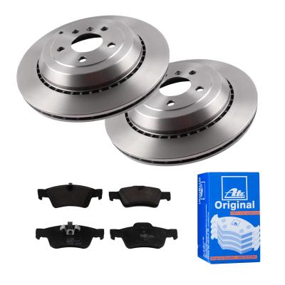 ATE Bremsensatz, Scheibenbremse Bremsensatz-Hinterachse IJF141GN24 Hinterachse belüftet 330mm 22mm für Mercedes