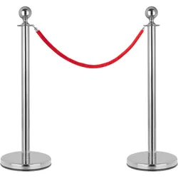 Stagecaptain PLS-150 Deluxe 2.1-200S Absperrständer Personenleitsystem 2,0m silber