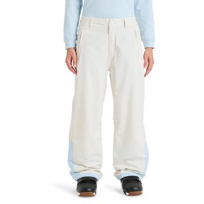 Snowboardhose ROXY "Steeply 10K", Damen, Gr. L, Normalgrößen, beige (whisper weiß), Obermaterial: 57% Nylon, 43% Polyester., Hosen