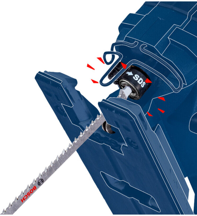 Bosch Stichsägeblatt PRO Metal thick T121BFC 92mm 100-tlg. (2608655112)