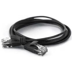 Wantec 7322 U/UTP (UTP) Schwarz 25m Cat6a Netzwerkkabel (U/UTP, CAT6a, 25 m), Netzwerkkabel