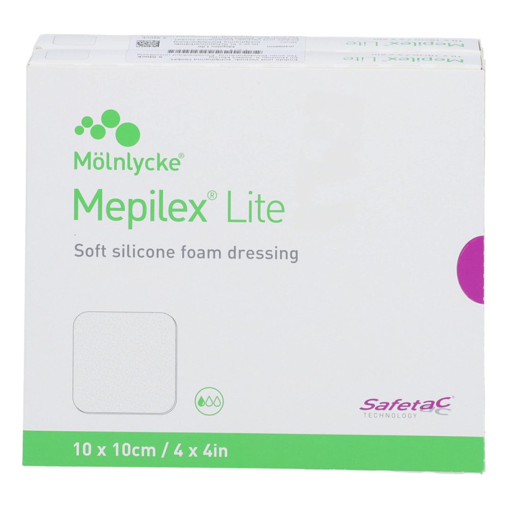 Acti Medi GmbH Mepilex Lite Schaumverband 10x10 Cm Steril 17832791