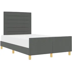 vidaXL, Bett, Caveno (Linien-Design) (120 x 200 cm)