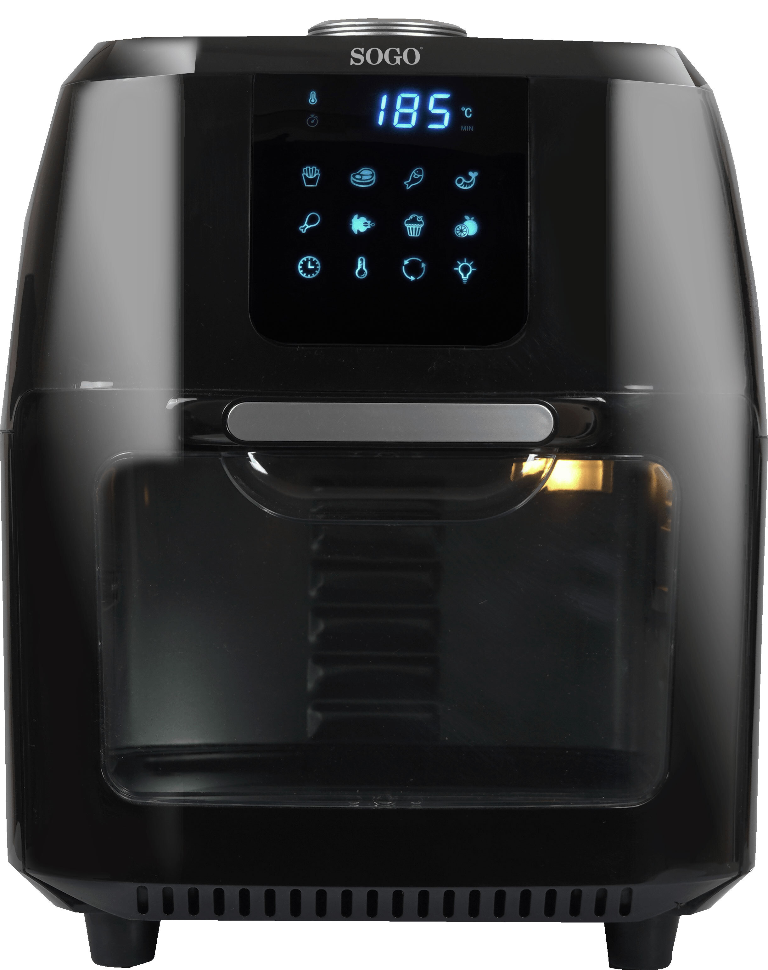 Sogo SS-10465 Fritteuse, Kunststoffgehäuse, Timer