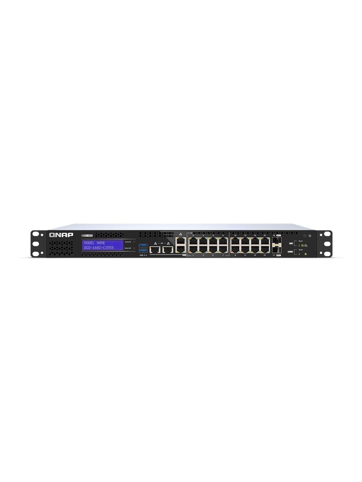 QNAP Smart Edge QGD-1602 - switch - 18 ports - smart - rack-mountable