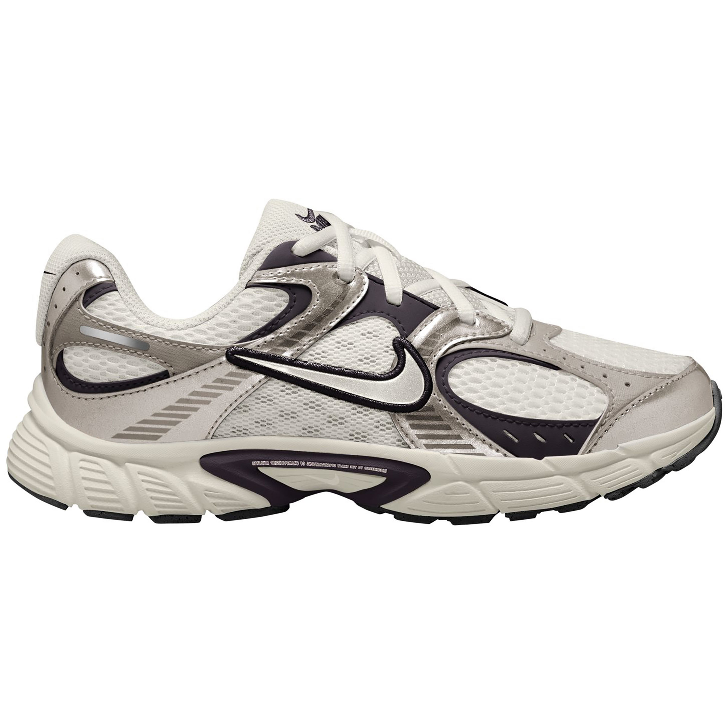 Nike V5 RNR Kinder Freizeitschuhe beige Größe 35.5 Lifestyle Atmungsaktiv