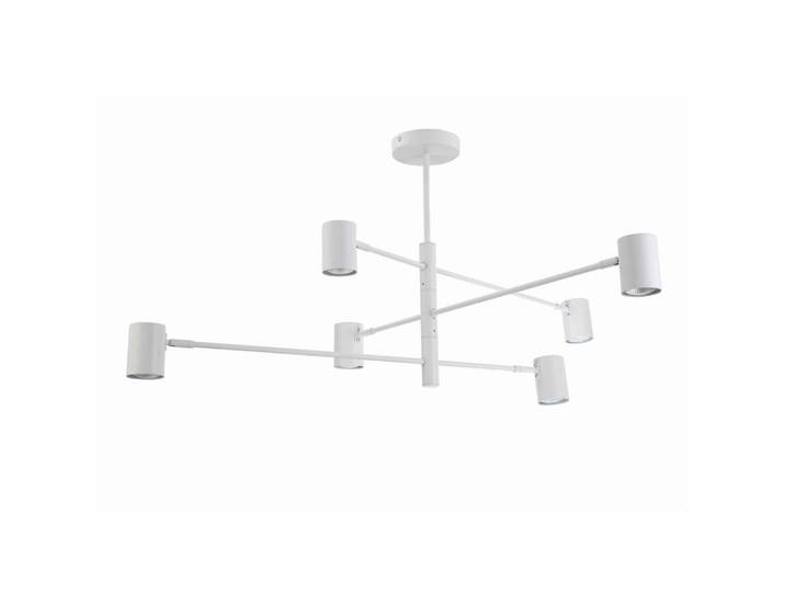 Deckenleuchte Snow, Weiß, Metall, 12x80 cm, Lampen & Leuchten, Innenbeleuchtung, Deckenleuchten, Deckenleuchten