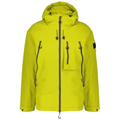 Winterjacke ALIFE & KICKIN "Herren MosesAK A Winterjacke, Jacke", Herren, Gr. L, gelb (gelb grün), 100% Polyester, Jacken Winterjacke