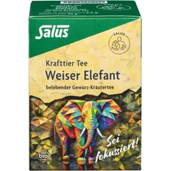 Krafttier Tee Weiser Elefant Bio Salus 15 ST