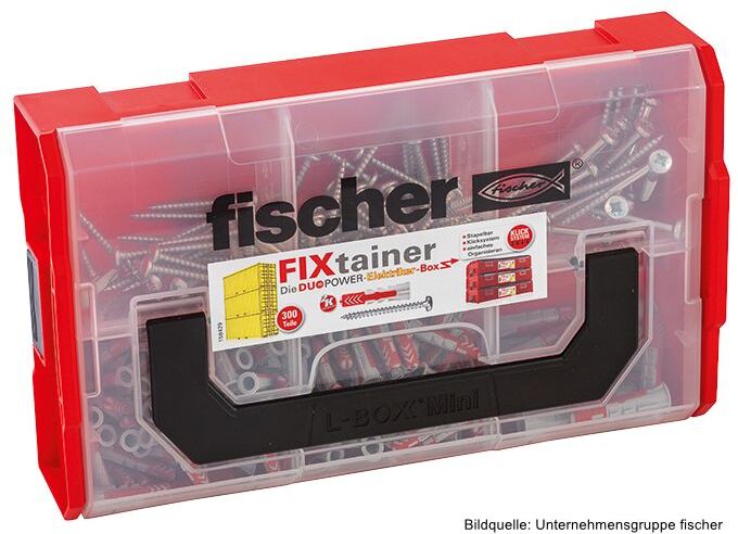 fischerwerke fischer FixTainer - DuoPower Elektriker, 300-teilig