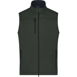 James & Nicholson Herren 3-Lagen Softshell Gilet Bodywarmer JN1170