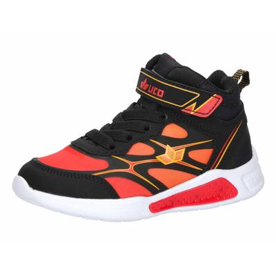 Sneaker LICO "Freizeitschuh Blinky Boy", Kinder, Gr. 27, Textil, schwarz, Synthetik, Schuhe Sneaker
