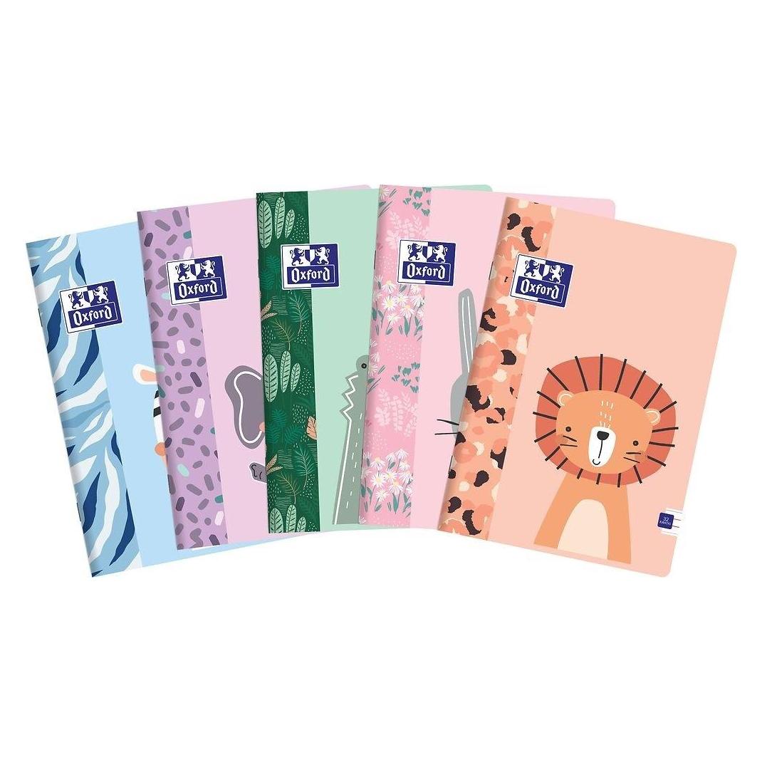 Oxford Notizbuch A5/32K Doppellinie Farbe Kids (10 Stück) (A5) (56586313)