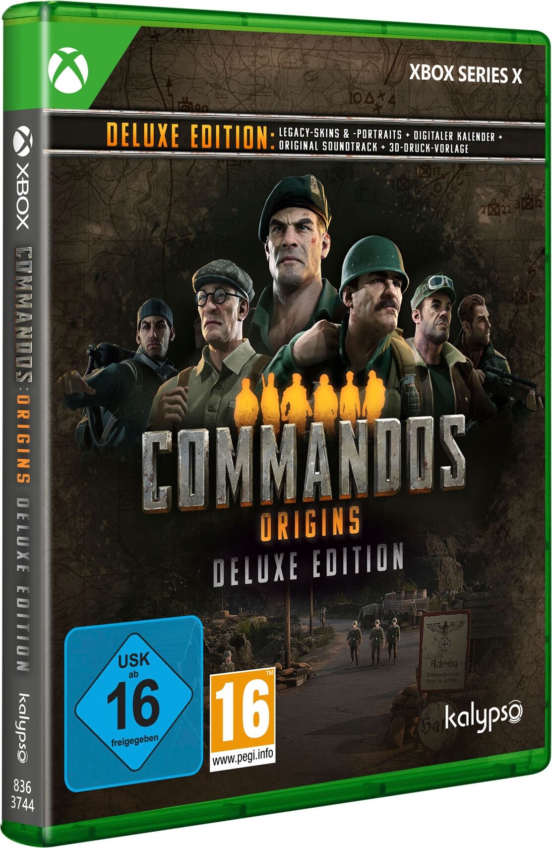 KALYPSO MEDIA Spielesoftware "Commandos: Origins - Deluxe Edition", transparent (ohne farbbezeichnung), Xbox One, Spielesoftware, Spielesoftware