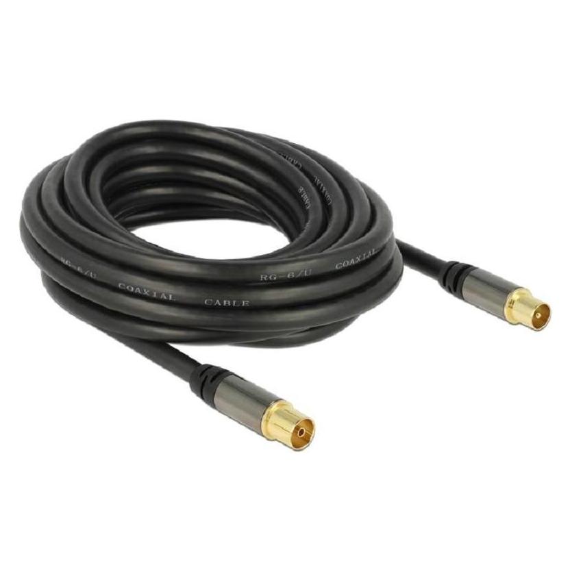 Delock Antennenkabel (85 dB, Antennenkabel) (88925)