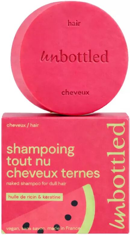 UNBOTTLED - Shampoing Tout Nu - Stumpfes Haar, 75 g, Fantasie