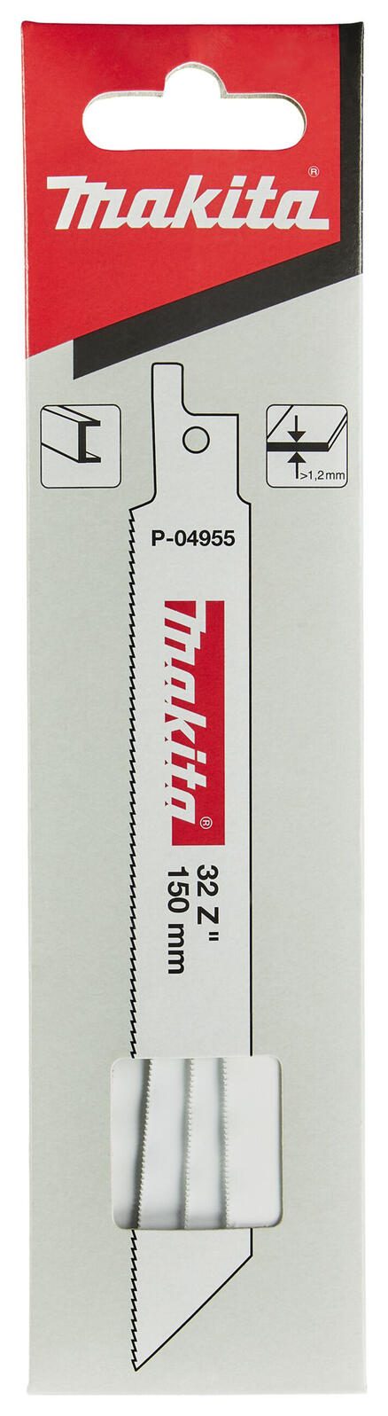 makita Reciprosägeblatt P-04955