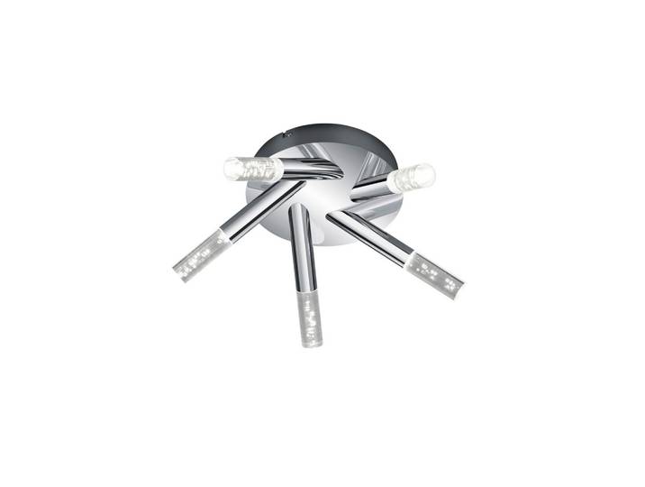 Badezimmer-Deckenleuchte Bolsa Chromfarben/Klar max. 3,1 Watt Deckenlampe