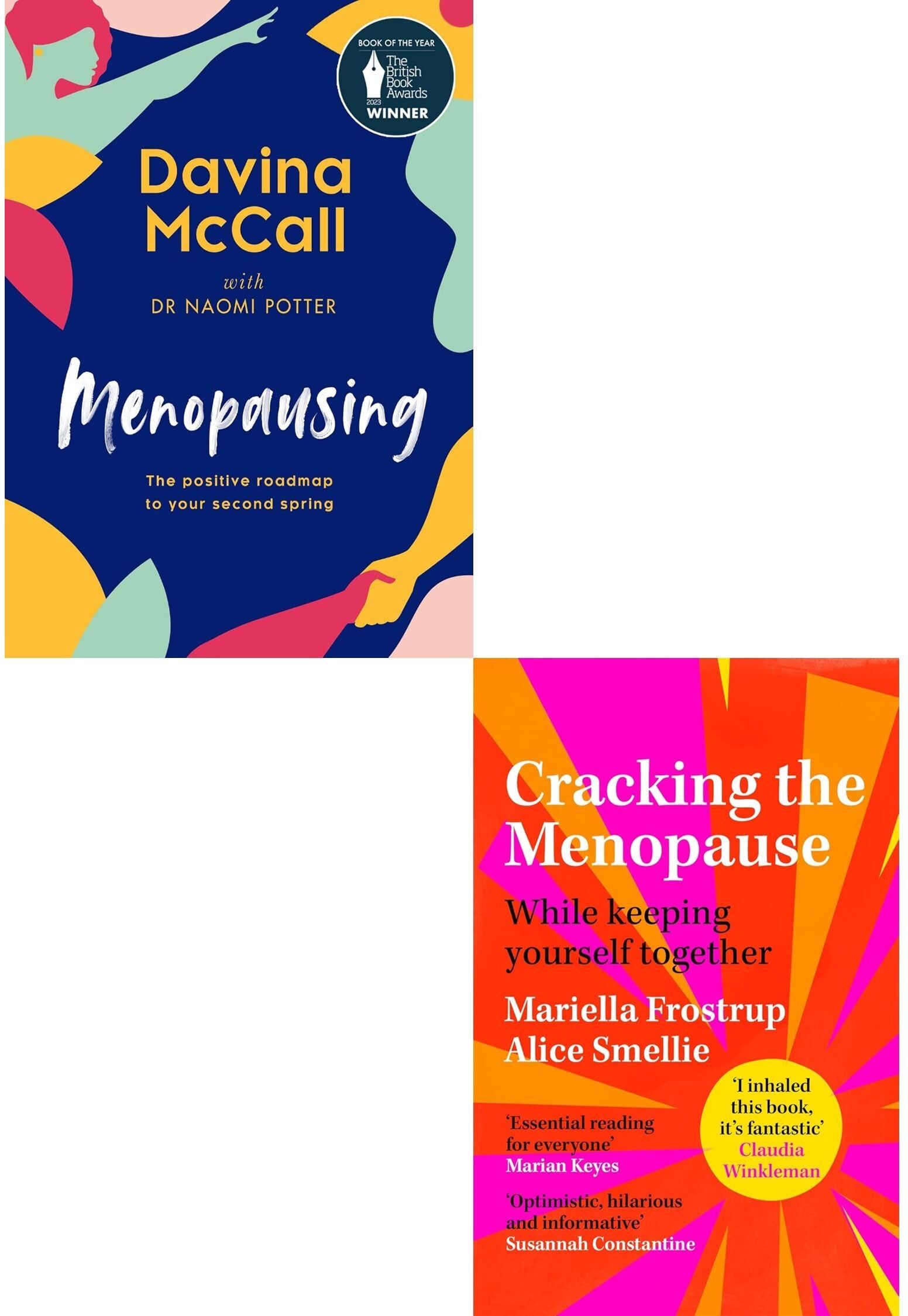 BlueBird Cracking the Menopause, Menopausing (HB)2 Books Collection Set