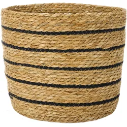 TRENDSHOP Strohkorb 35x28cm