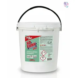 Maschinengeschirrspülmittel Pulver 1x10kg Eimer, mit Aktiv-Sauerstoff für gewerbliche & Haushaltsmaschinen im autom. Spülprozess