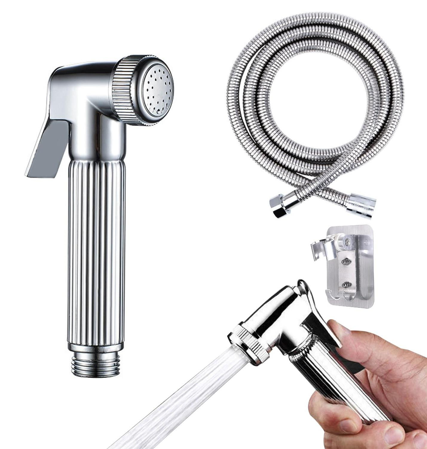 Handdouche voor badkamer met flexibele slang