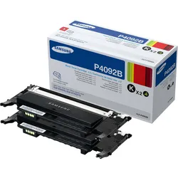 HP Original CLT-P4092B Twin-Pack Toner schwarz 3.000 Seiten (CLT-P4092B/ELS) für CLP-310/N, 315/W, CLX-3170FN/3175