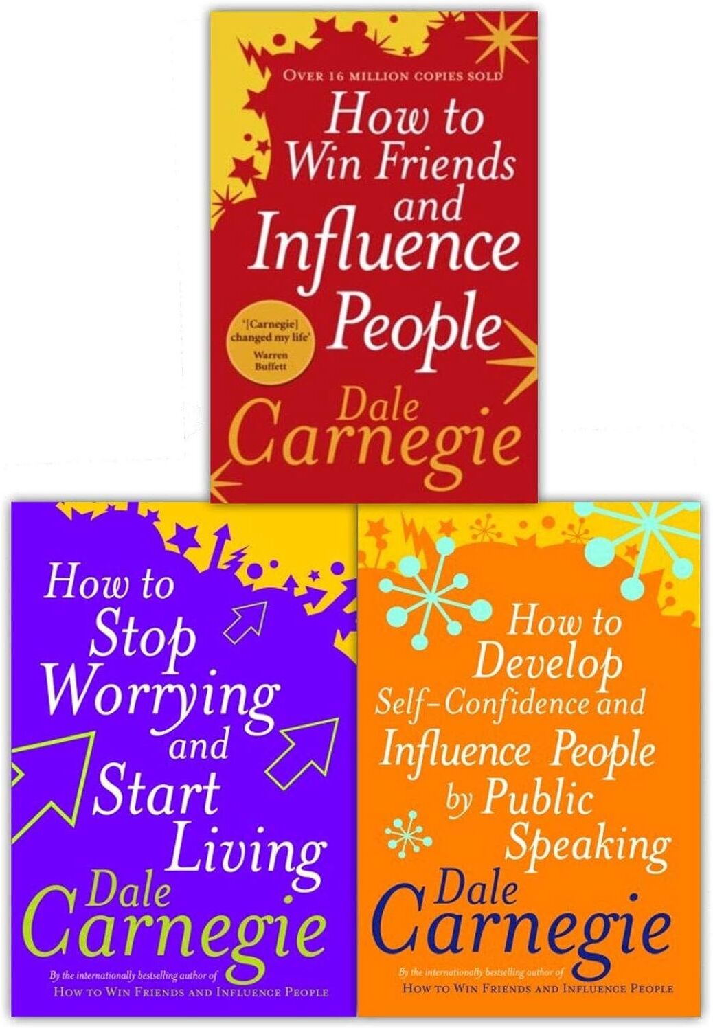 Wilco Dale Carnegie Personal Development Collection 3 Books Set How to Win Friends and Influence People