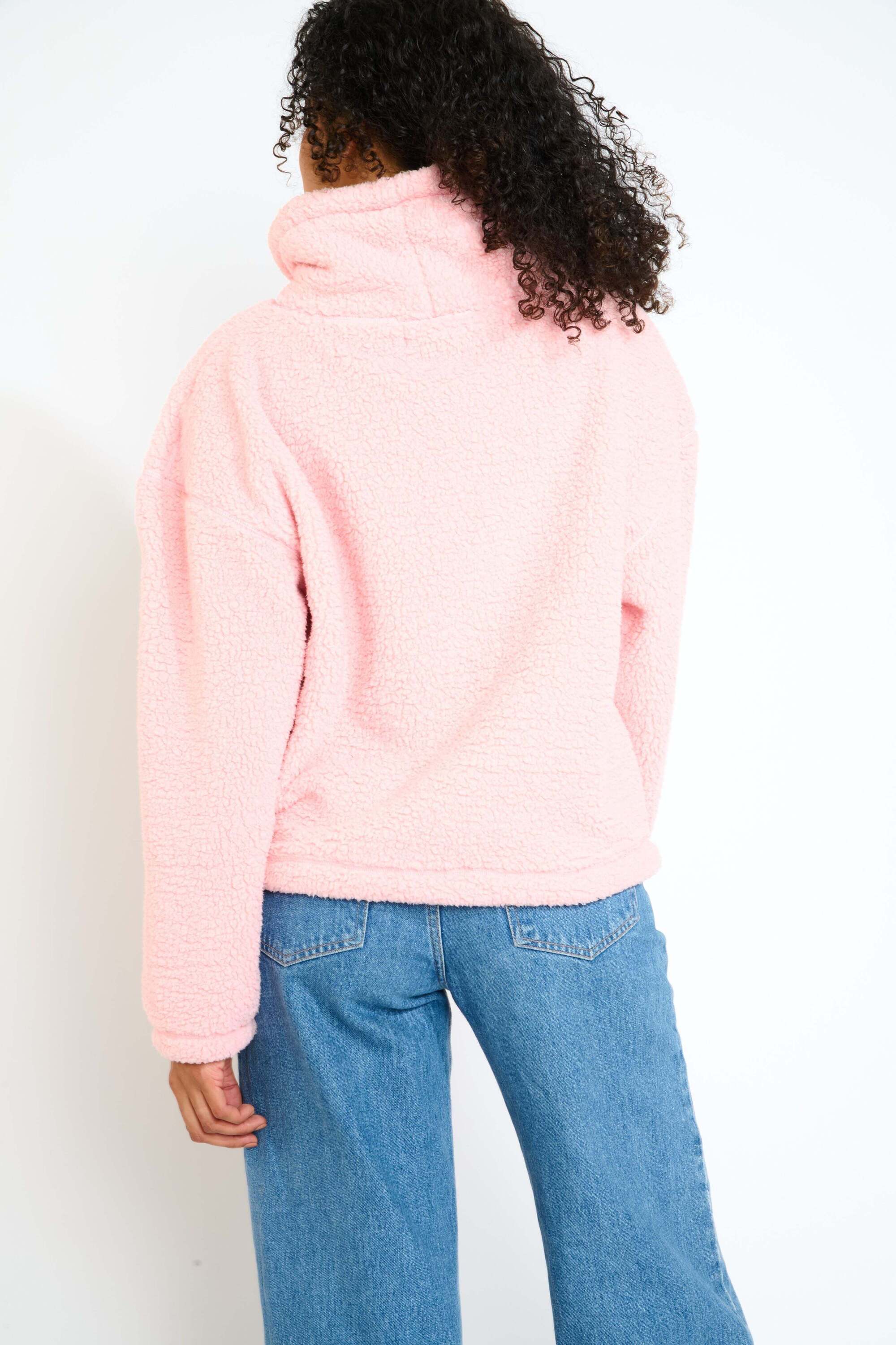 Strickpullover BANANA MOON "Banana Moon Pullover CHIMNEY-IGLOO", Damen, Gr. XS, rosa, Obermaterial: 100% Polyester PES., Pullover Strickpullover rosa XS
