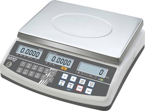 Kern Zählwaage CFS 15K0.2+C kalibriert (DAkkS-akkreditiertes Labor) Wägebereich (max.) 15kg Ablesbarkeit 0.2g über