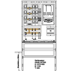 GSAB Elektrotechnik Wandlermessung 22.W250.E1A4