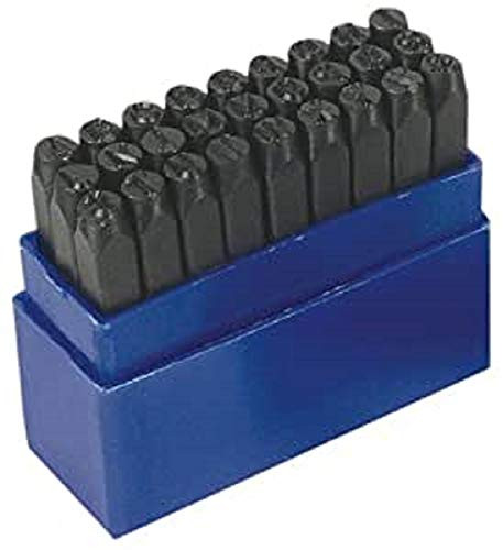 Brüder Mannesmann Slagletters 4 mm DIN 1451 M 244-04 Zwart